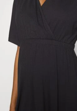 Short Sleeves Flared Mini Dress- Jerseyjurk - Schwarz -Anna Field e1b431e85c35487e8967b9a7c178e2e0