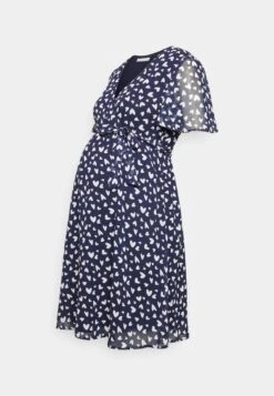 Jurk - Dark Blue/White -Anna Field e4531adb63194f1c90cc6d05d607204d