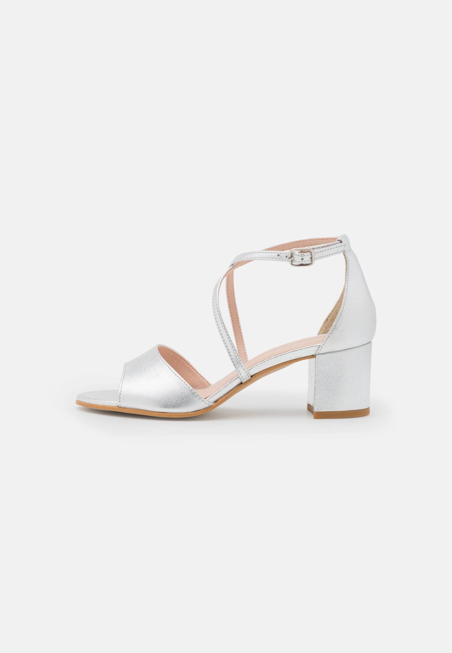 Anna Field Leather - Sandalen - Silver 2 Anna Field Leather - Sandalen - Silver - Afbeelding 2