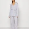 Anna Field 3 Piece Jersey- Pyjama - Mottled Light Grey