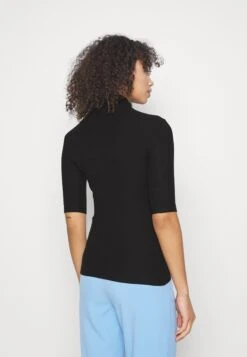 Slim Turtleneck Half Sleeves - T-Shirt Basic - Black -Anna Field ecc82142d6a1407b9fc91e065d3e1c3a