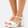Anna Field Sandalen Met Plateauzool - White
