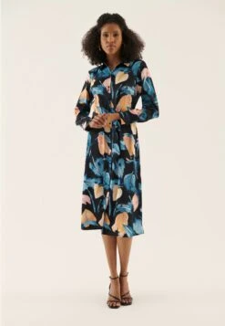 Anna Field Jurk - Blue/Pink -Anna Field f119dc443ff4458187848cd22928e10a