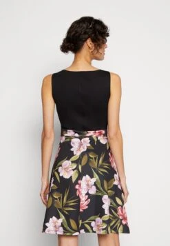 Anna Field Jurk - Black/Black/Pink -Anna Field f180c6f5faf348e2a1837e9a4e954c71