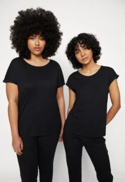 Anna Field 3 Pack - T-Shirt Print - Light Blue/White/Black -Anna Field f185128aca494e538534d6df47b6d52e