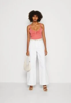 Anna Field Top - Light Red -Anna Field f1f3dbeebeb5488191d62d7aceefc630