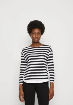 Anna Field Longsleeve - White/Black