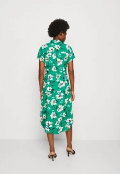 Anna Field Blousejurk - Green/Pink -Anna Field f741c0b6a1f044ae943f04ca42250c95