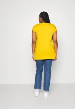 Long- T-Shirt Basic - Dark Yellow -Anna Field f94e00074f6247c999a33fac04f2feee