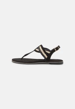 Anna Field Teensandalen - Black/Gold -Anna Field fb9921c31add4105b9e396ccf8b5bc67