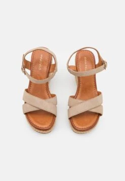 Anna Field Leather - Sandalen Met Hoge Hak - Grey -Anna Field fbefef9416314b2d89cc3e60d2b025e7