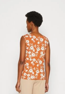 Anna Field Top - Brown/White 8 Anna Field Top - Brown/White -Anna Field fd443ef377b74417b364590993685f2a