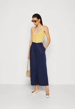 Anna Field Top - White/Yellow -Anna Field fd5c7bba31294518915cc11d4e49fcd6