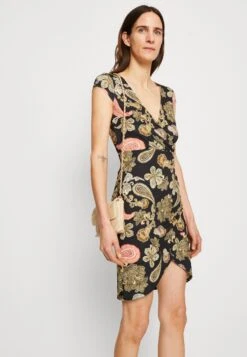 Anna Field Jerseyjurk - Black/Multi Coloured -Anna Field fd5d36bdc781416cbbb13f5168b78229