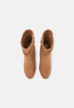 Anna Field Enkellaarsjes Met Hoge Hak - Cognac -Anna Field fe844388137345fd8567c7f47f63aa66